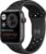 Apple Watch Nike Series 6 (GPS + Cellular) 44mm Aluminium space grau mit Sportarmband anthrazit/schwarz (M09Y3FD)