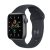 Apple Watch Series 6 (GPS) 40mm Aluminium blau mit Sportarmband dunkelmarine (MG143FD)