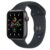 Apple Watch SE (GPS + Cellular) 44mm space grau mit Sportarmband schwarz (MYF02FD)
