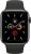 Apple Watch Series 5 (GPS) 44mm Aluminium space grau mit Sportarmband schwarz (MWVF2FD)