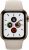 Apple Watch Series 5 (GPS + Cellular) 40mm Edelstahl gold mit Sportarmband stein (MWX62FD)