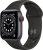 Apple Watch Series 6 (GPS + Cellular) 40mm Aluminium space grau mit Sportarmband schwarz (M06P3FD)