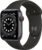 Apple Watch Series 6 (GPS + Cellular) 44mm Aluminium space grau mit Sportarmband schwarz (MG2E3FD)