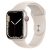 Apple Watch Series 6 (GPS) 44mm Aluminium silber mit Sportarmband weiß (M00D3FD)