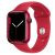 Apple Watch Series 6 (GPS) 40mm Aluminium rot mit Sportarmband rot (M00A3FD)